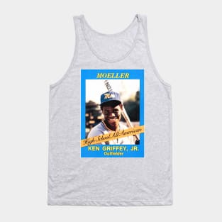 Ken Griffey Jr MOELLER Baseball Card Tank Top